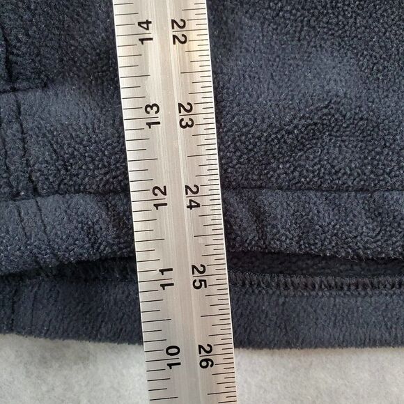 Columbia Jacket Mens Small Black Soft Fleece Outdoor Full Zip - Picture 5 of 8